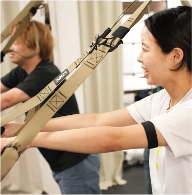 体験トレーニングの様子