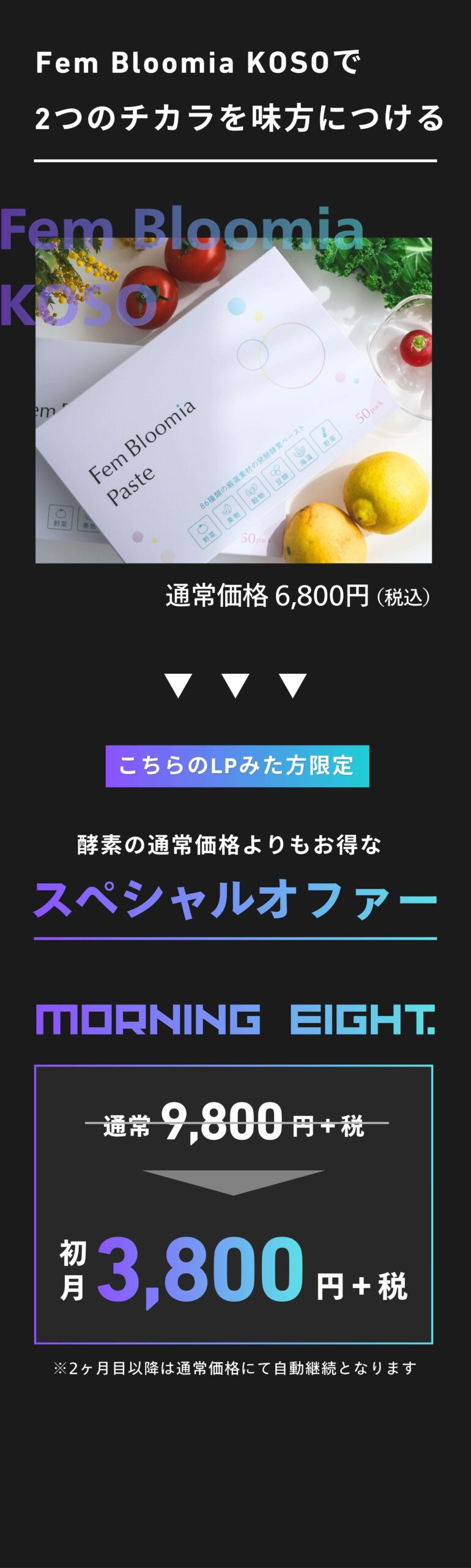スペシャルオファー